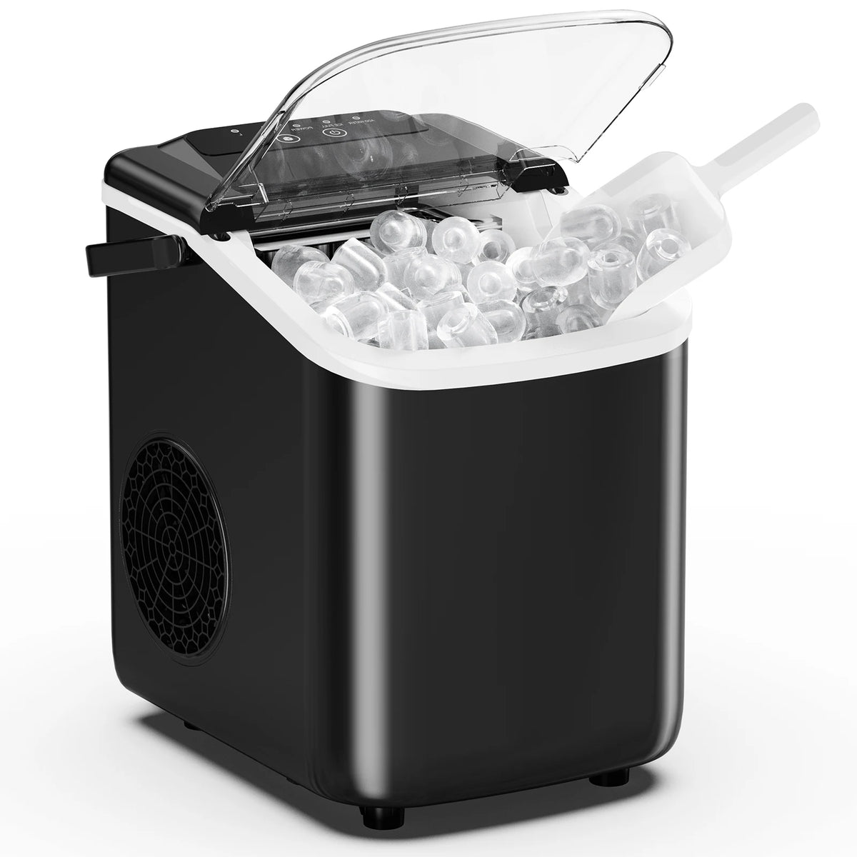 JHK Portable Ice Maker Countertop For Home Kitchen 9 Cubes