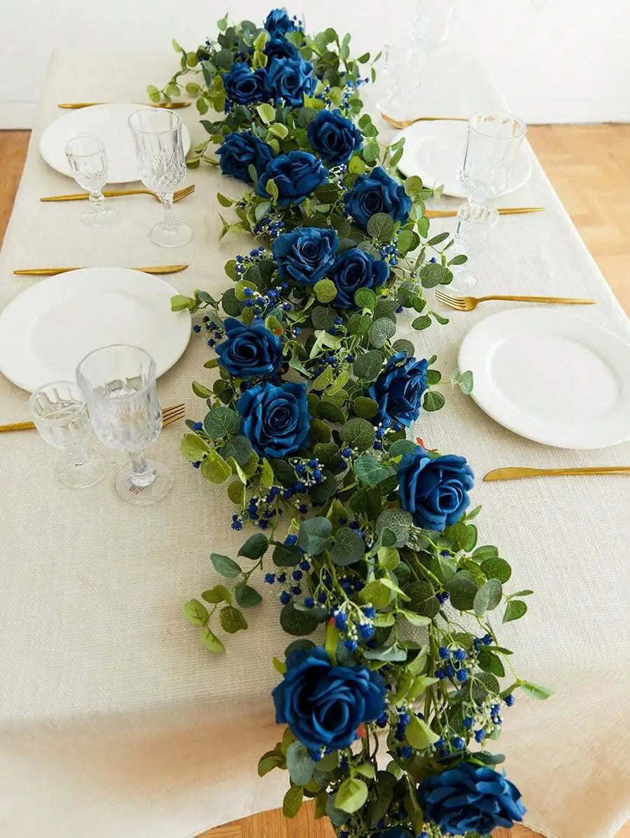 Artificial Flower Vine Garland for Party Decor Valentine Day