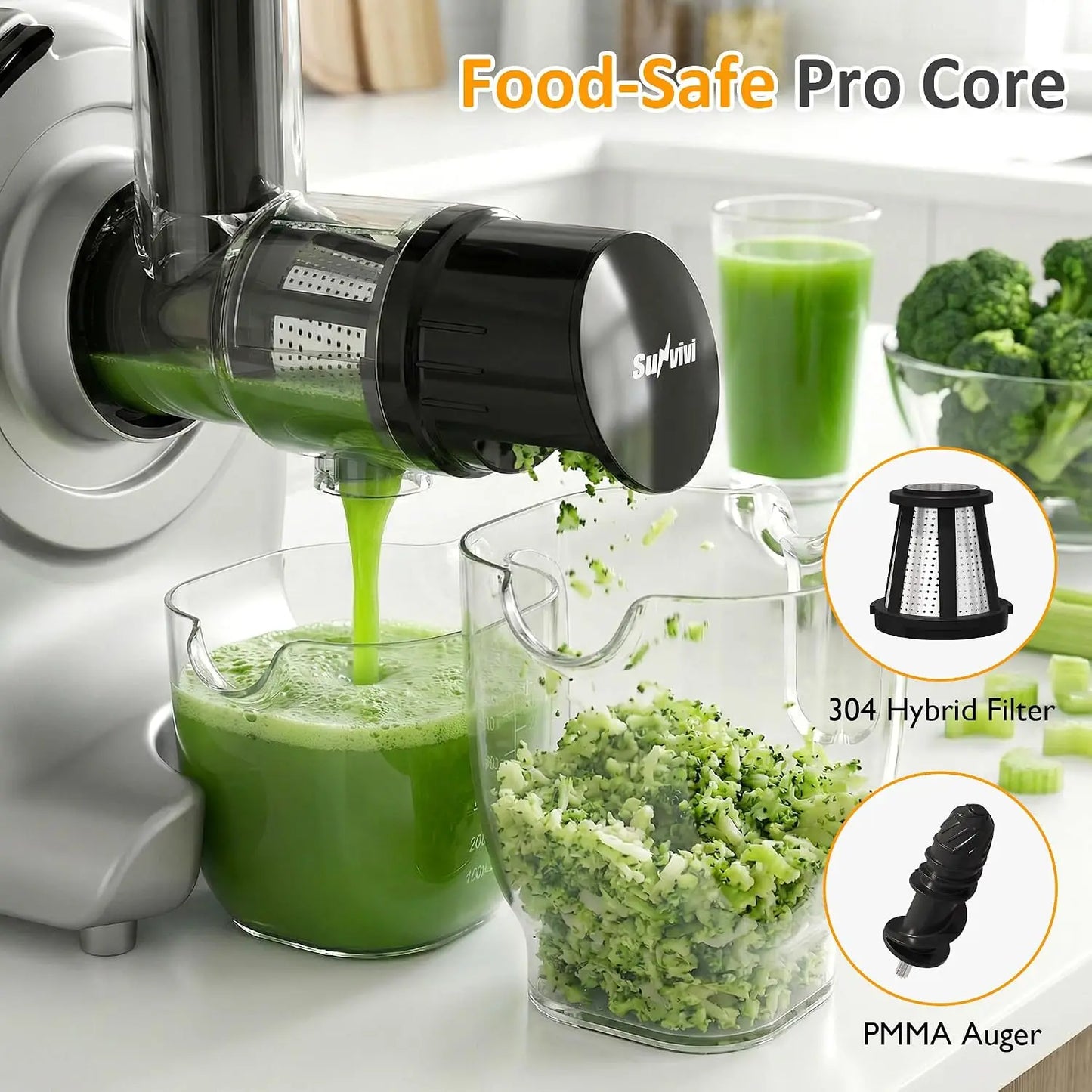 4-In-1 Multifunction Stand Mixer For Dough Juicing And Meat Grinding