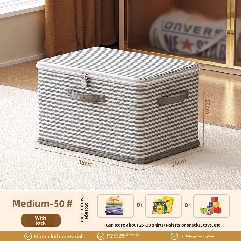Lockable Password Storage Box For Wardrobe Organization