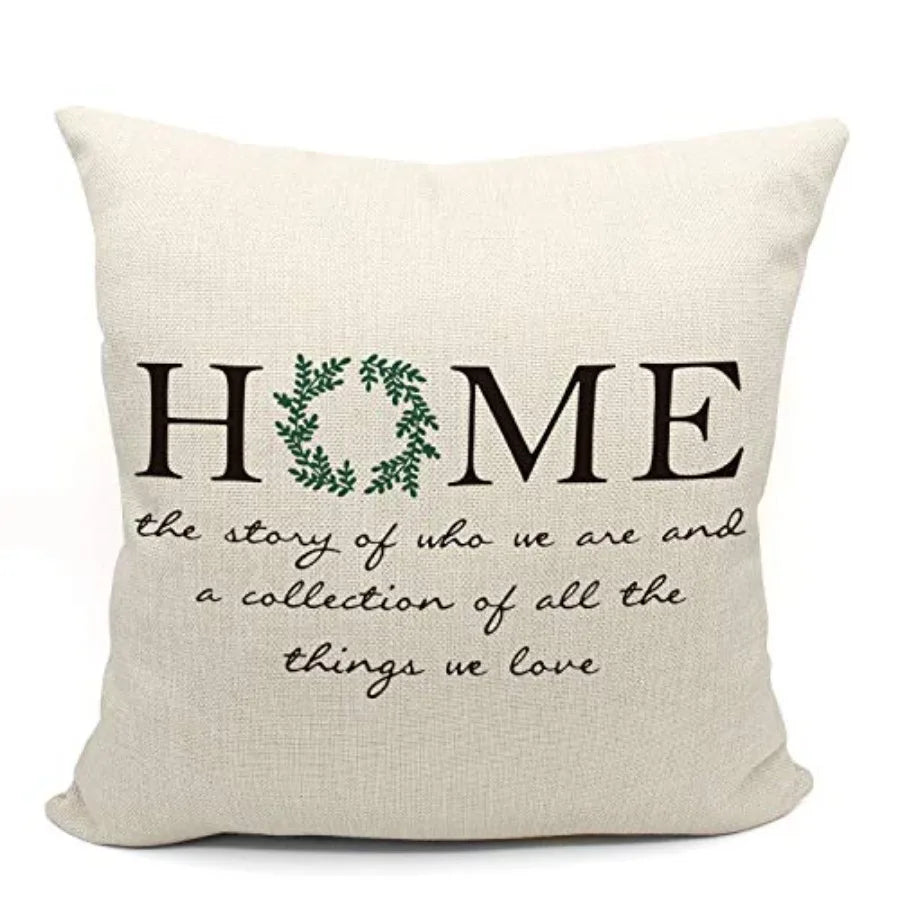 Welcome Porch Pillow Covers Farmhouse Patio Decor Outdoor Pillows