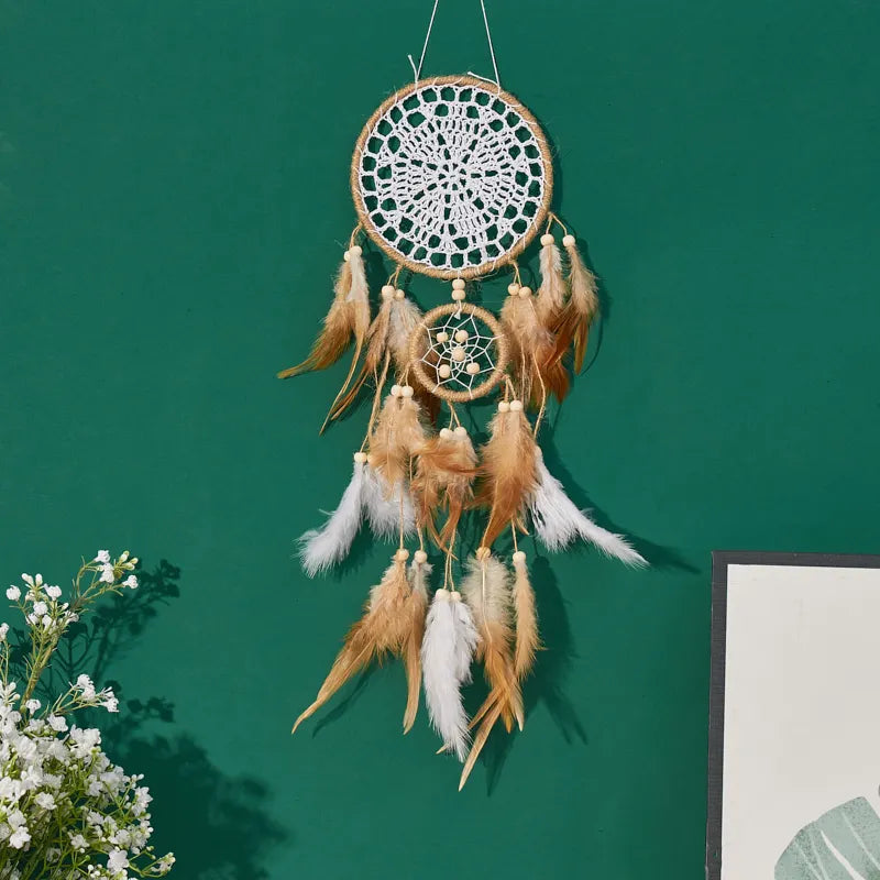 Dream Catcher Moon Dream Chaser Bohemian Wall Decor