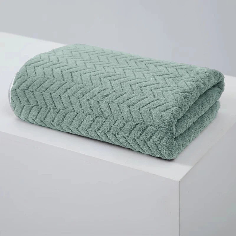 Soft Absorbent Microfiber Bath Towels For Home And Hotel