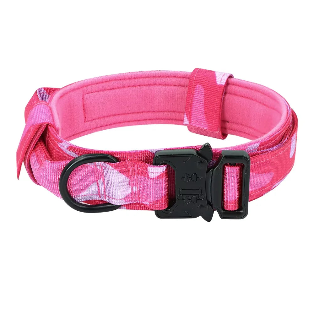 Adjustable Dog Training Collar With Leash Set And Control Handle