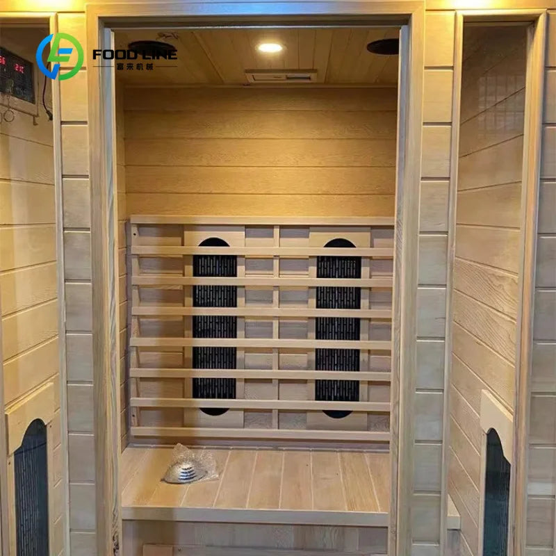 Portable Wooden Far Infrared Sauna House For Home Wellness