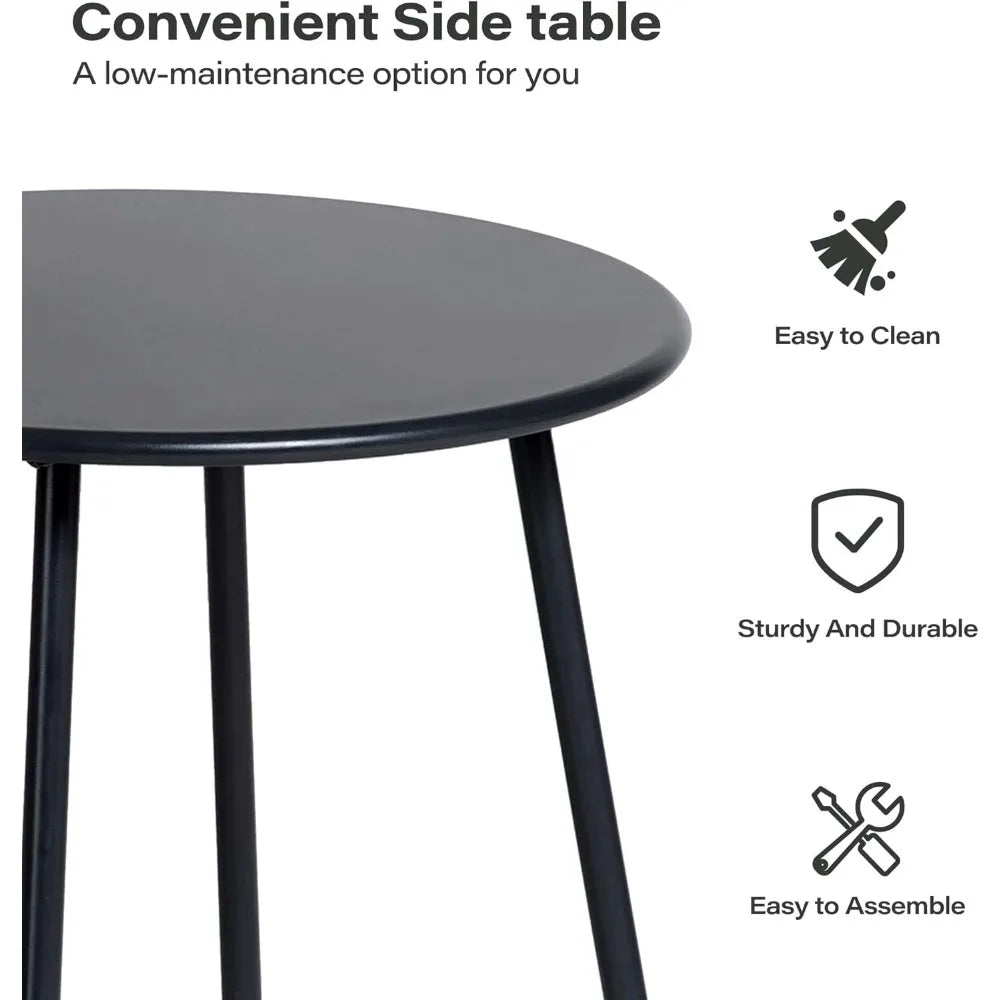 Outdoor Bistro Set With Coffee Table Front Porch Patio Furniture