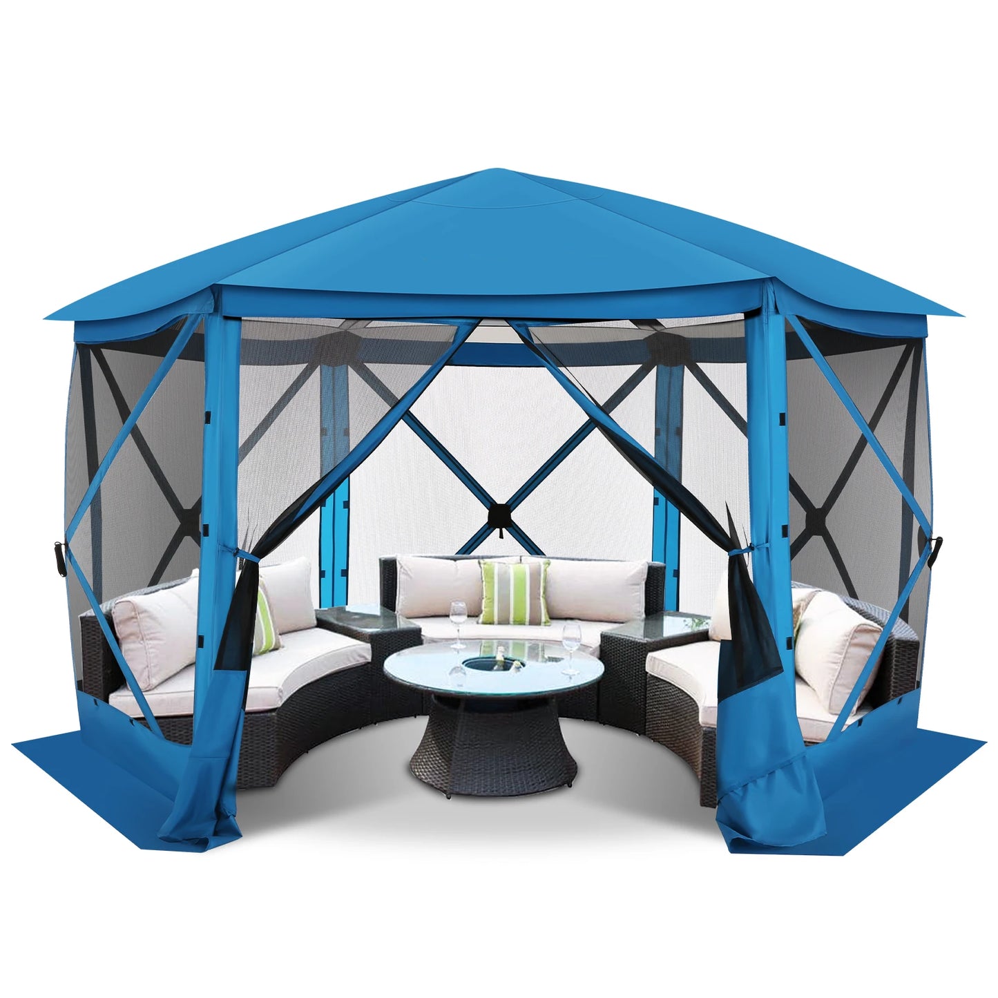 Tooluck Pop Up Gazebo Screen House Tent for Camping