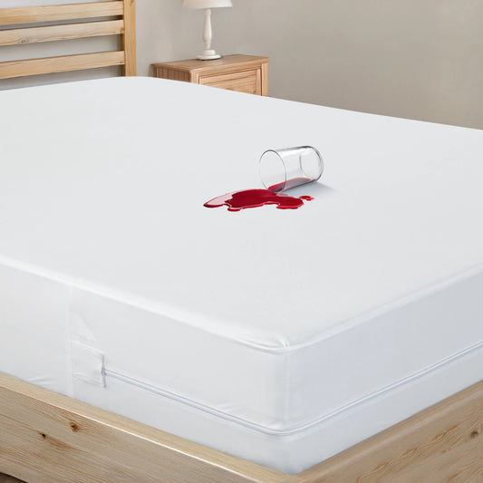 LUX Décor Waterproof Mattress Encasement Bed Bug Proof Protector