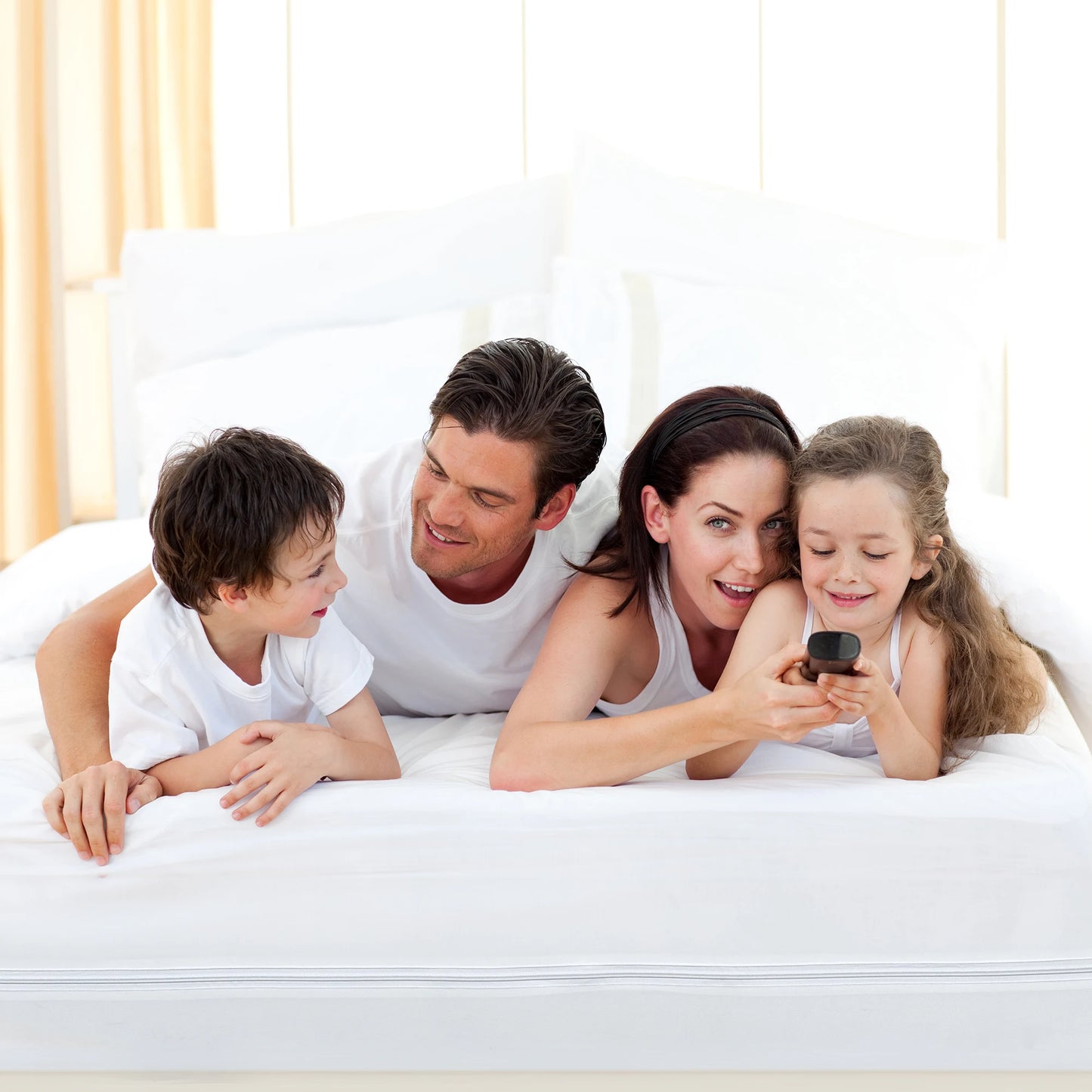 LUX Décor Waterproof Mattress Encasement Bed Bug Proof Protector