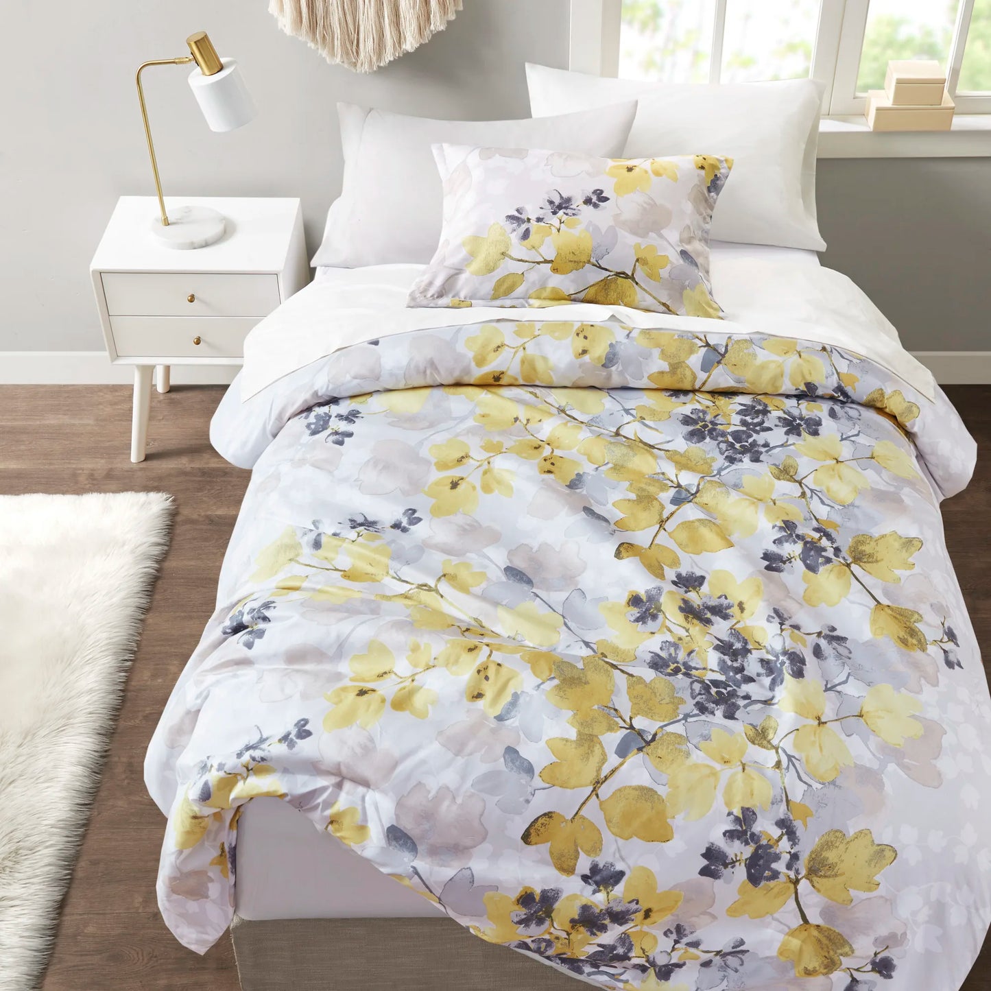 Comforter Set With Bed Sheets Polycotton Cartoon Pattern Bedding