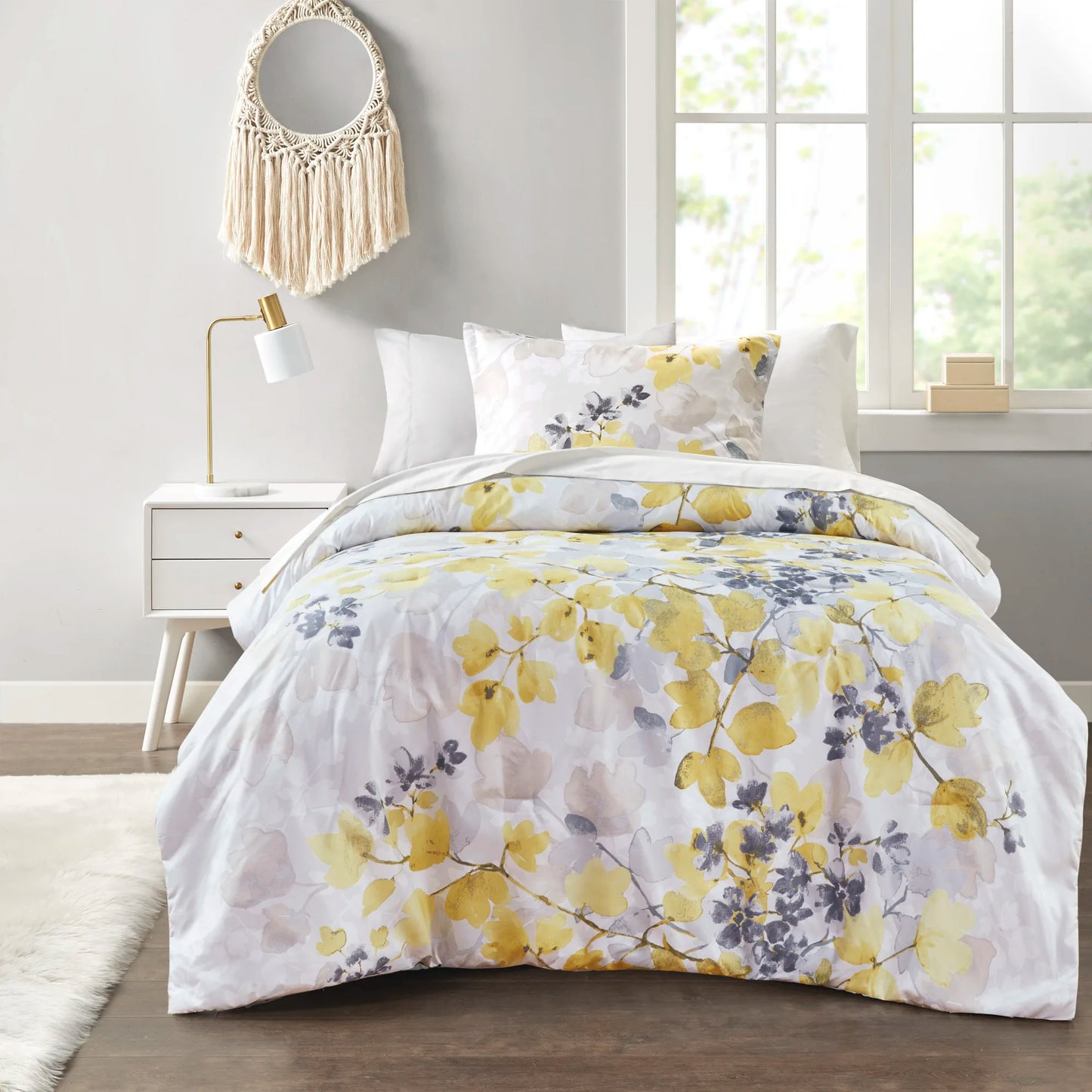 Comforter Set With Bed Sheets Polycotton Cartoon Pattern Bedding