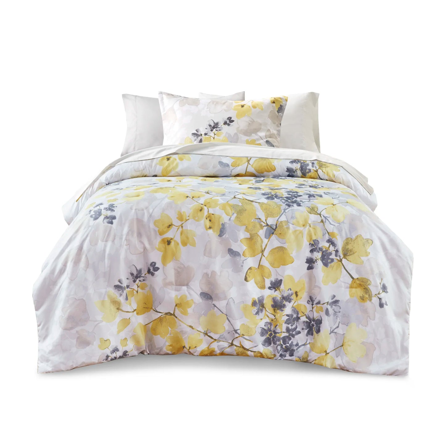 Comforter Set With Bed Sheets Polycotton Cartoon Pattern Bedding
