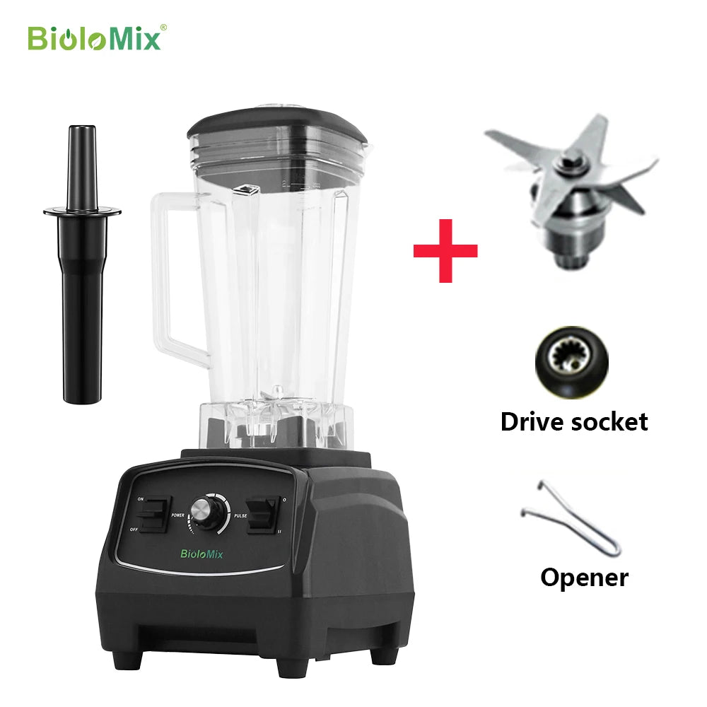 Biolomix BPA Free Heavy Duty Blender For Smoothies And Ice