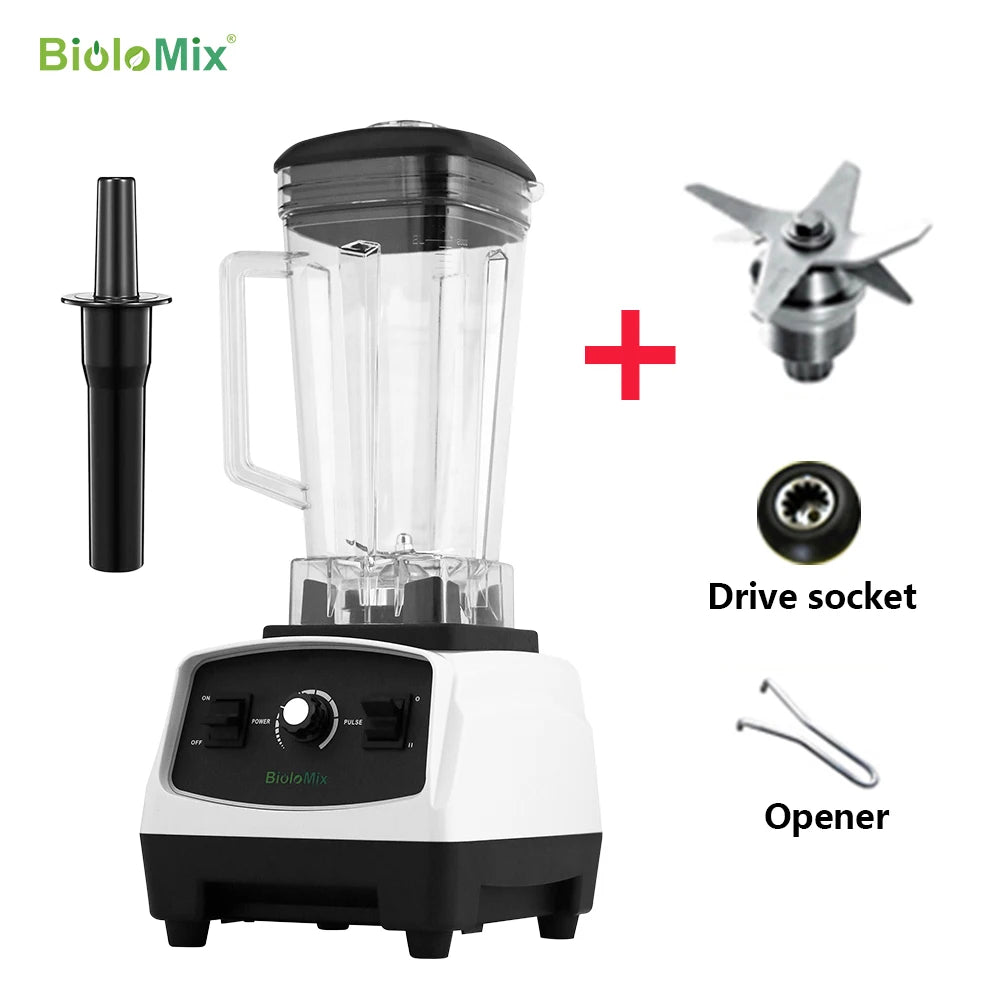 Biolomix BPA Free Heavy Duty Blender For Smoothies And Ice