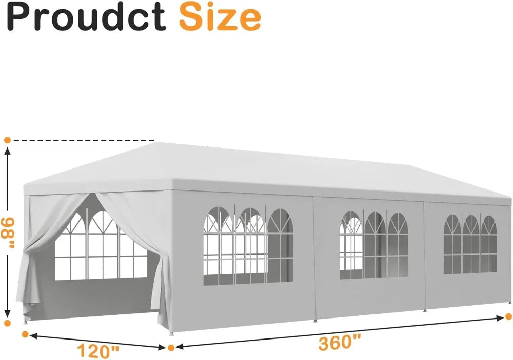 NONECN Outdoor Party Tent Heavy Duty Canopy For Events