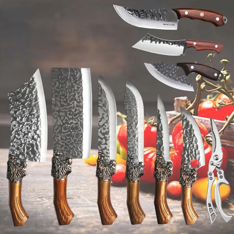 WXCOO Stainless Steel Boning Knife For Kitchen Use