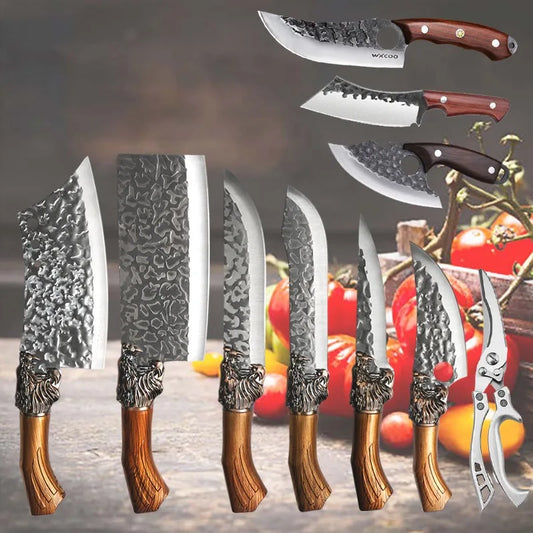 WXCOO Stainless Steel Boning Knife For Kitchen Use