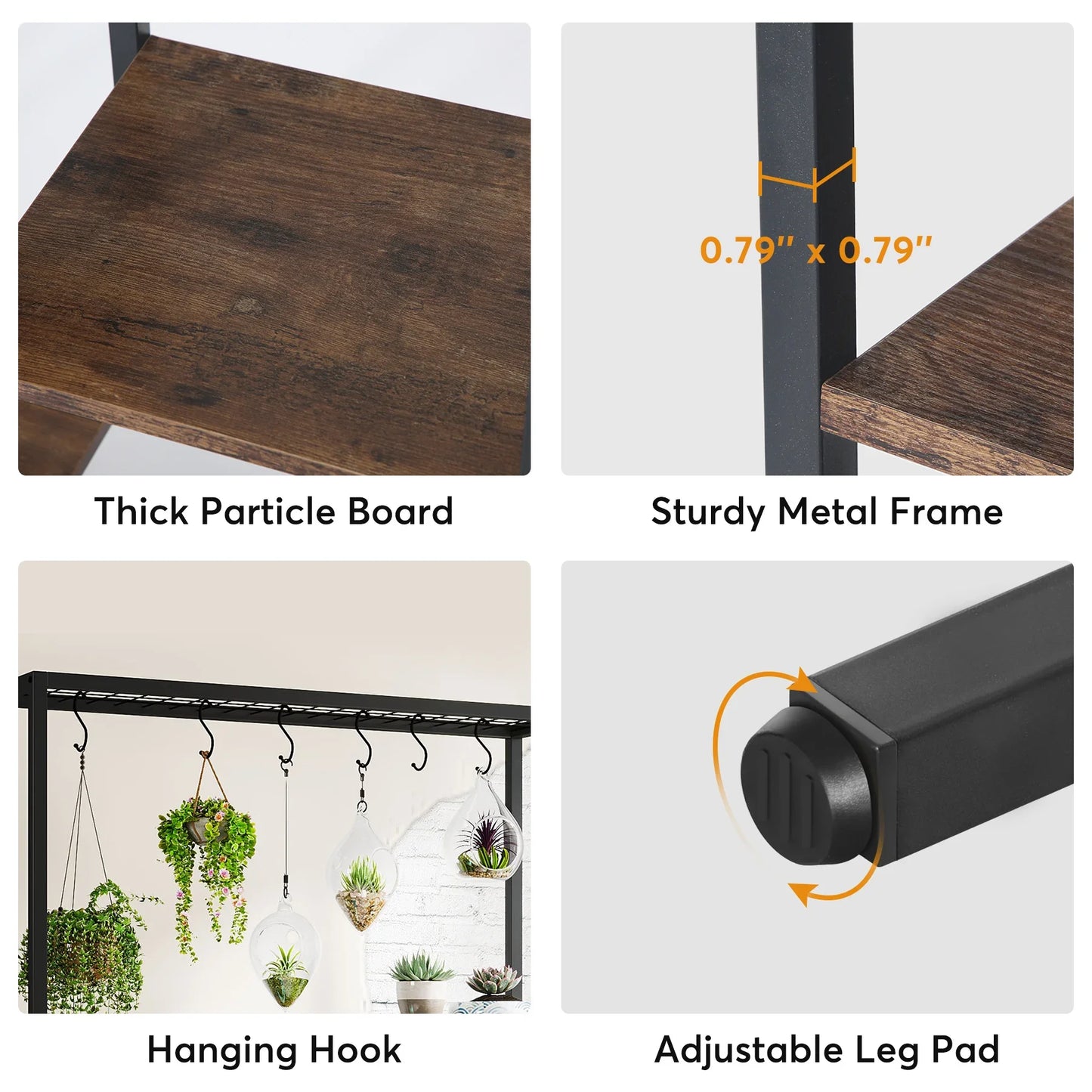 Tribesigns Five Tier Indoor Outdoor Garden Plant Stand