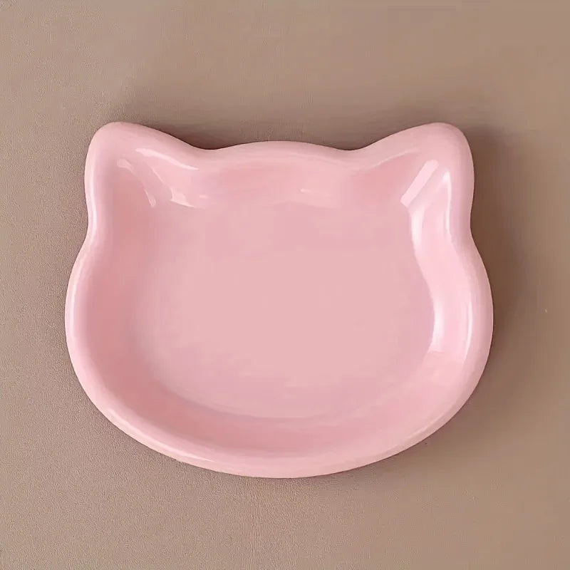 Plastic Cat Food Bowl
