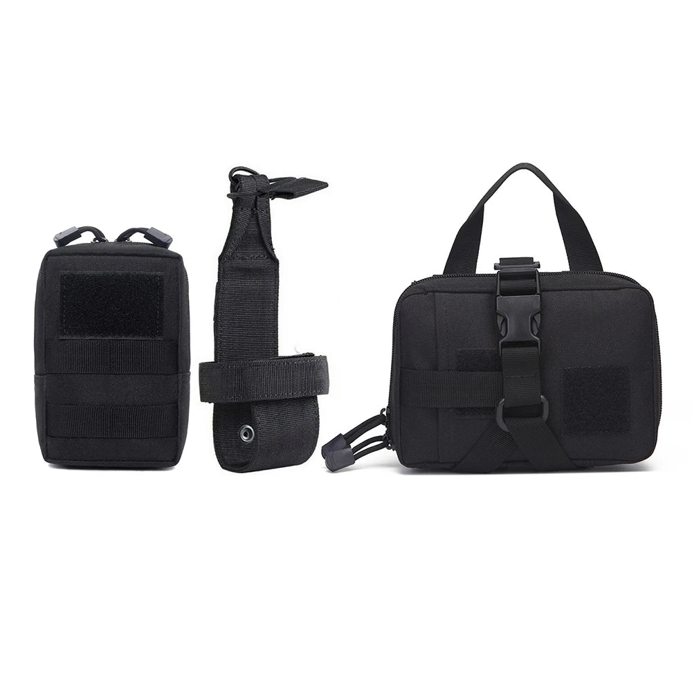 PETRAVELCN Dog Tactical MOLLE Pouches Set For Harness Training
