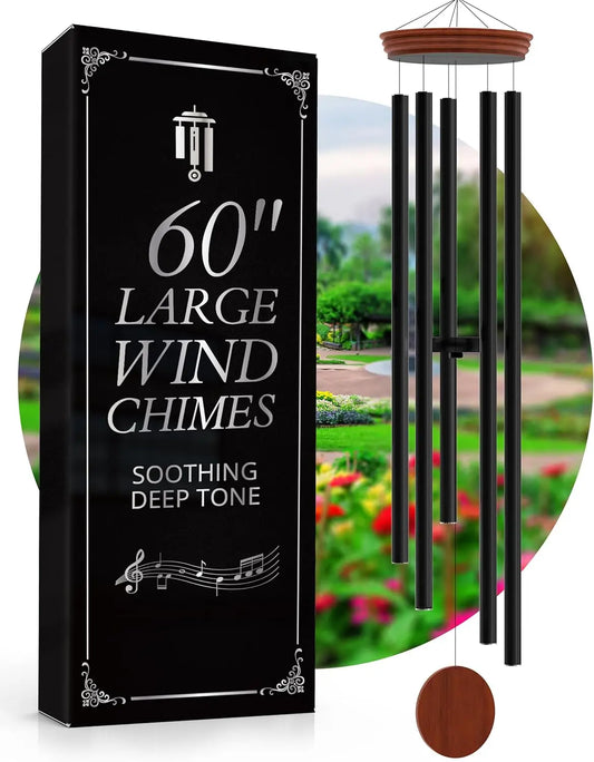 Deep-Tone Wind Chimes for Outdoor Garden and Patio Decor