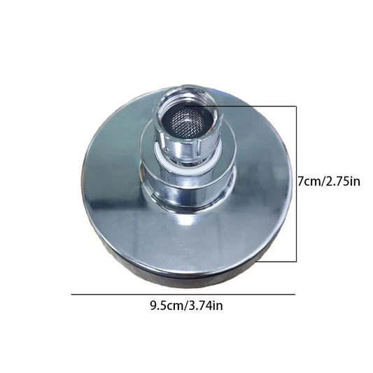 Universal Fit High Pressure Shower Head With Strong Spray
