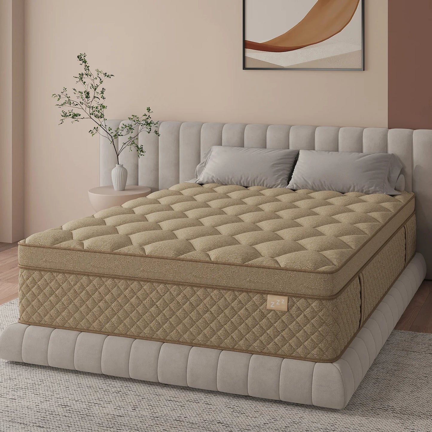 Sweetlove Gel Memory Foam Hybrid Mattress In A Box