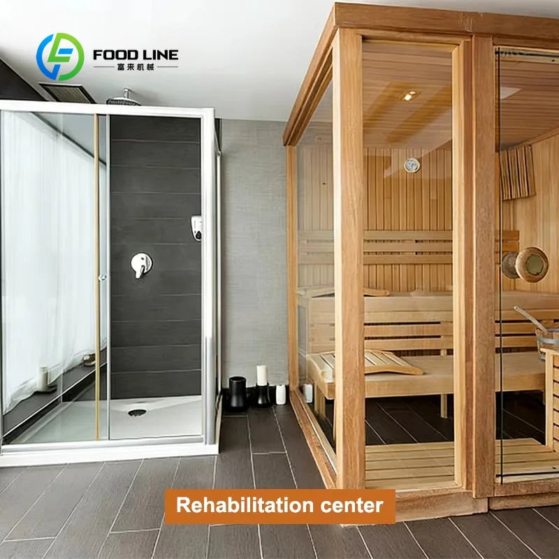 Portable Wooden Far Infrared Sauna House For Home Wellness