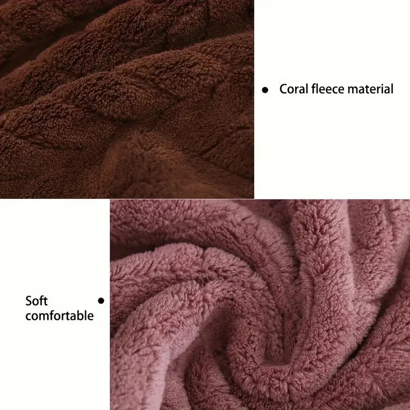 Soft Absorbent Microfiber Bath Towels For Home And Hotel