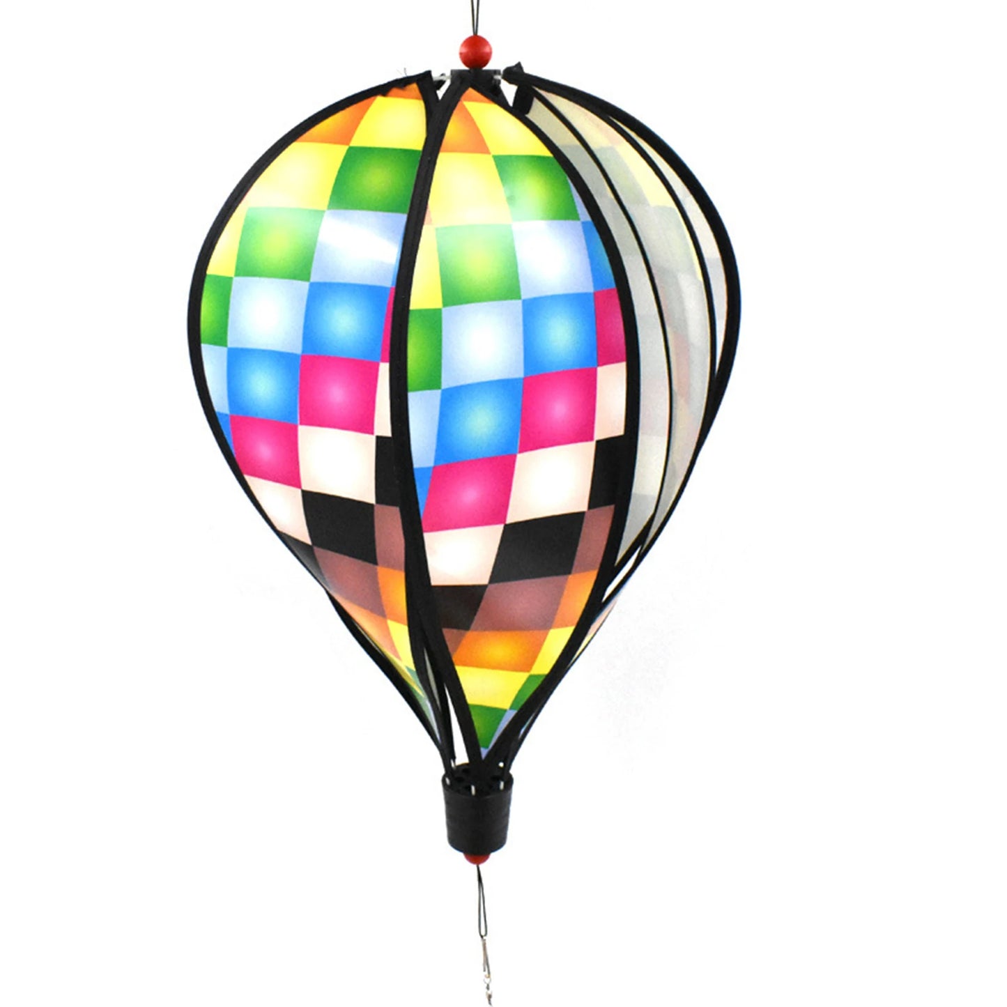 Shunmaii Hot Air Balloon Rotating Wind Spinner Garden Decoration