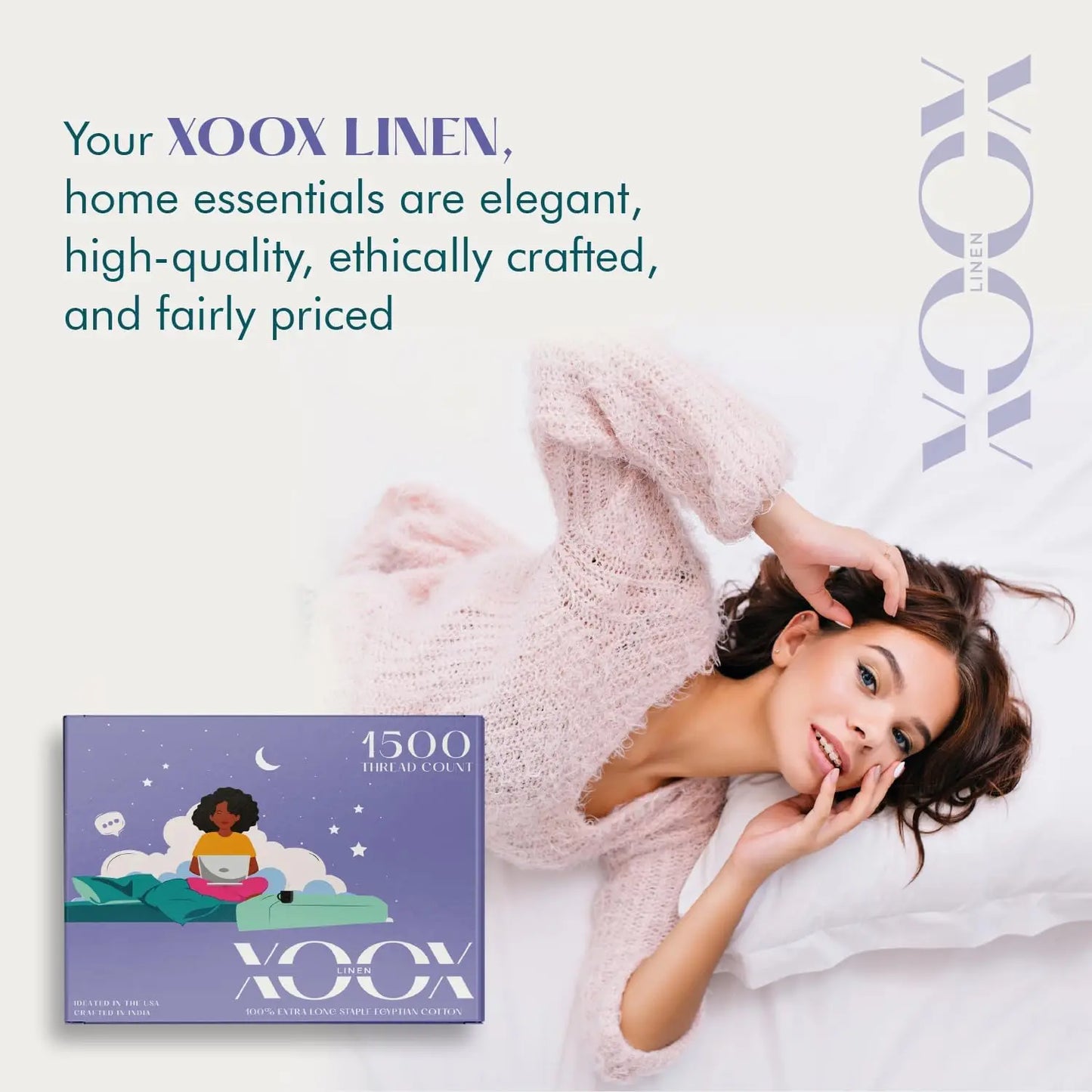 100 Percent Egyptian Cotton Sheet Set Luxury 1500 Thread Count 4 Piece