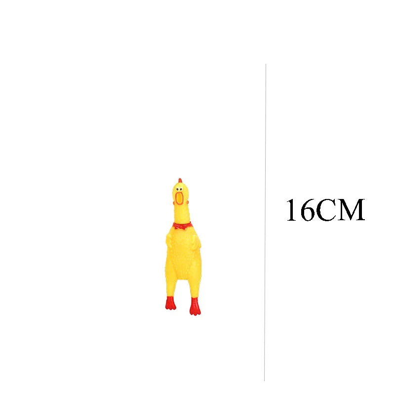 DKSTINYE Squeaky Chicken Pet Toy For Dogs Durable Chew Toy