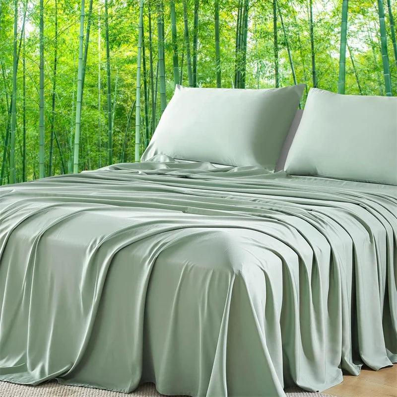Premium Organic Bamboo Bed Sheet Set For Luxurious Bedrooms