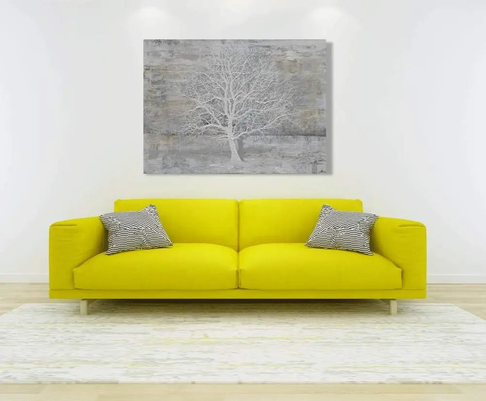 Abstract Tree Of Life Canvas Wall Art For Modern Decor