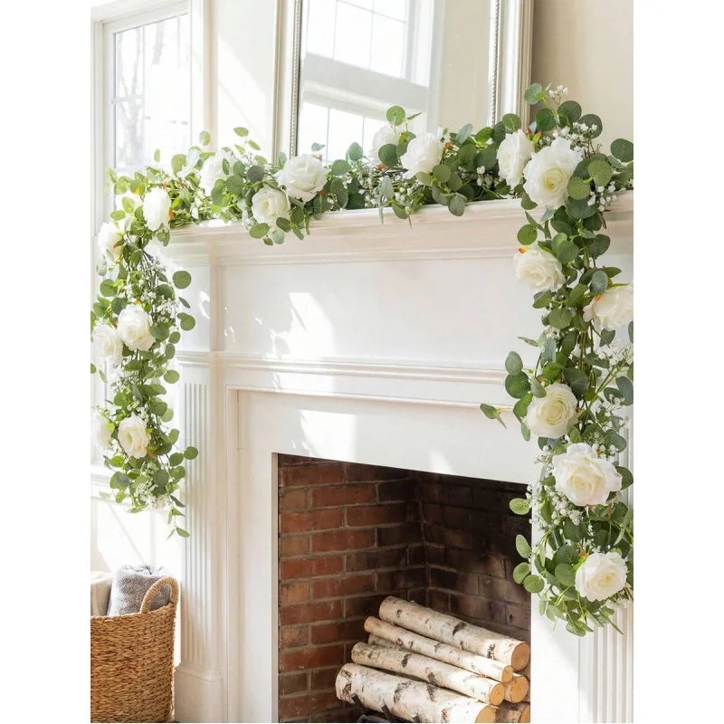 Artificial Flower Vine Garland for Party Decor Valentine Day