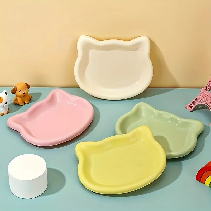 Plastic Cat Food Bowl