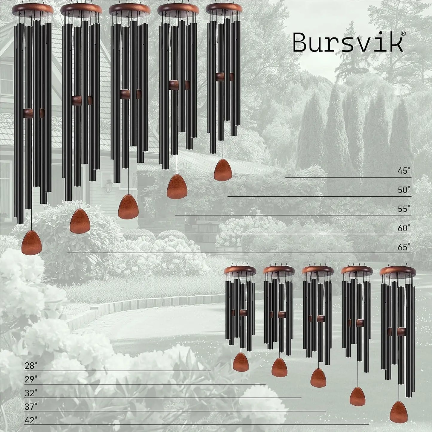 Outdoor Wind Chimes For Garden And Patio Decor Wind Catcher