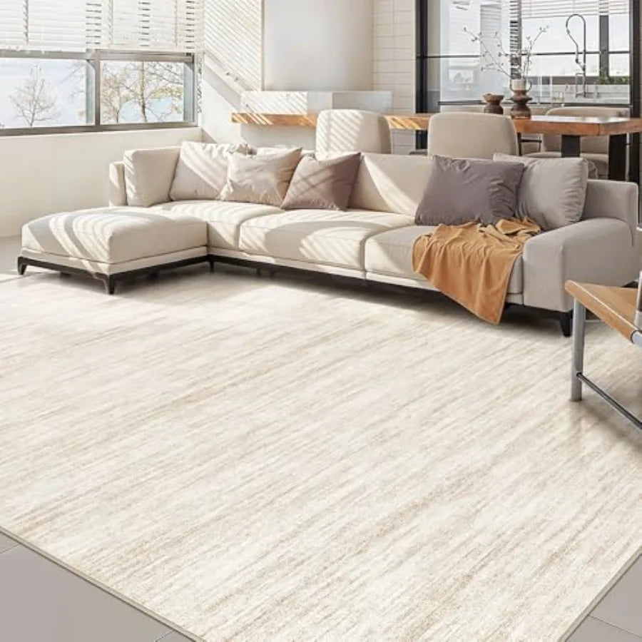 Boho Kilim Style Area Rug Polyester Machine Washable