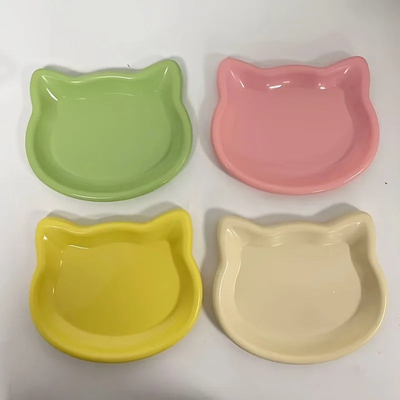 Plastic Cat Food Bowl