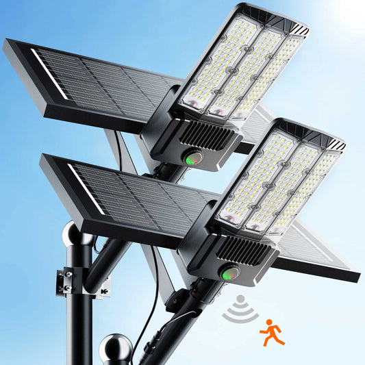 Commercial Solar Led Parking Lot Lights With Motion Sensor