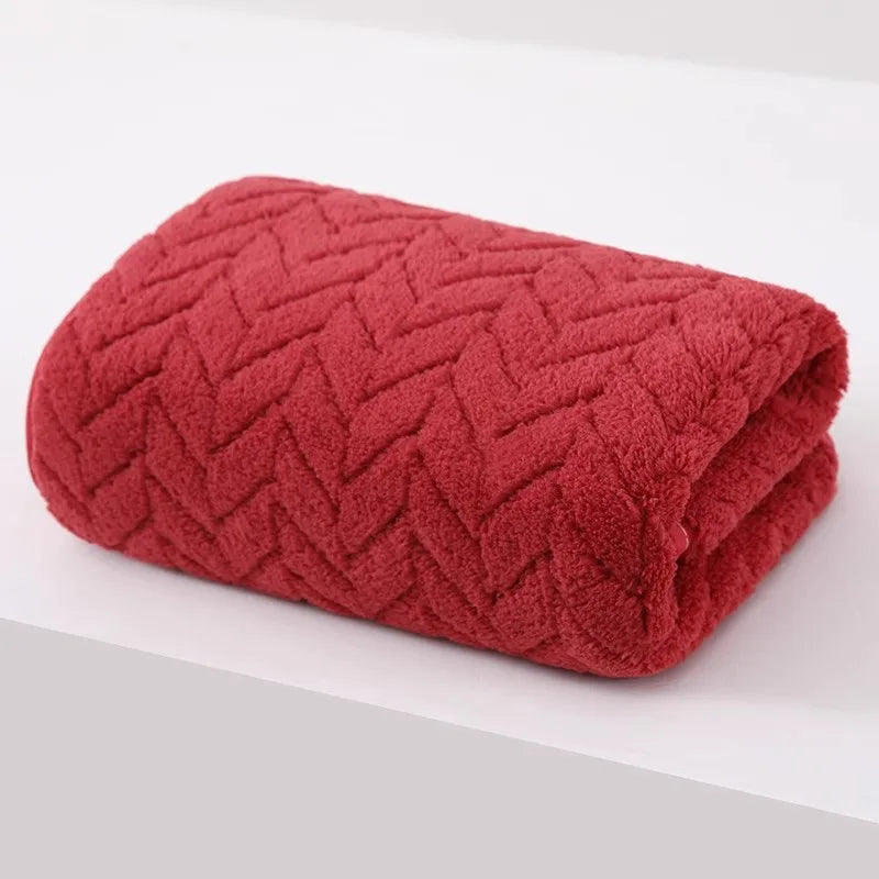Soft Absorbent Microfiber Bath Towels For Home And Hotel