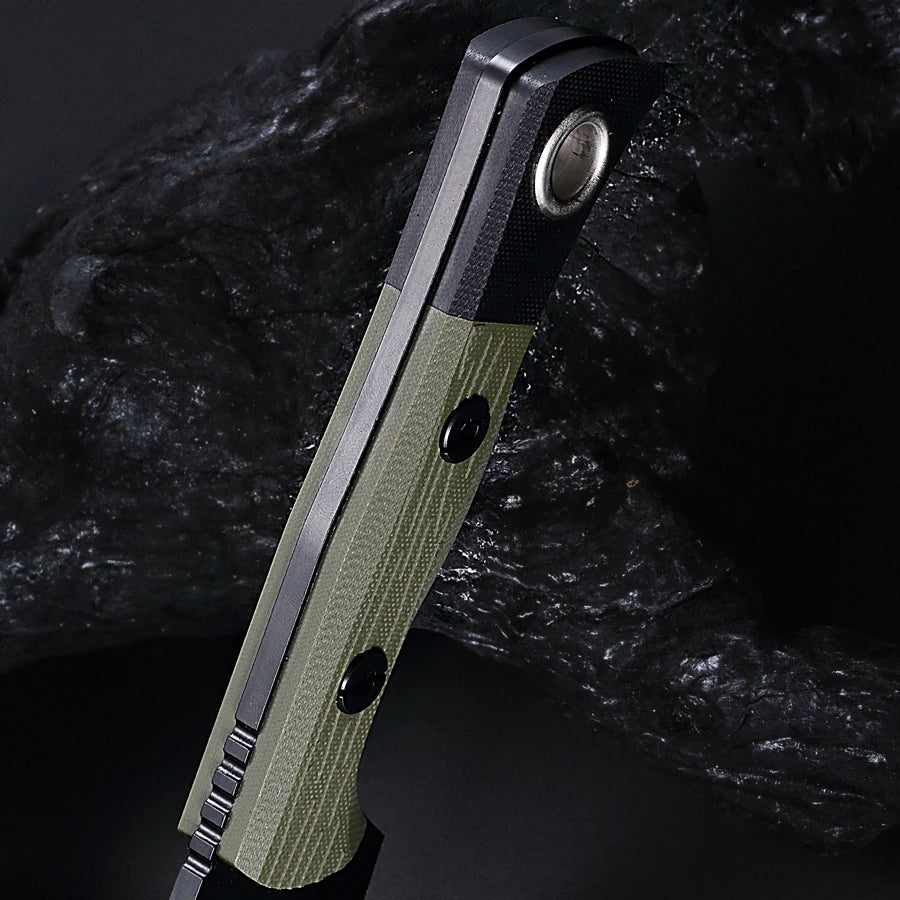 7RC13 High Carbon Stainless Steel Dual-Use Knife G10 Handle