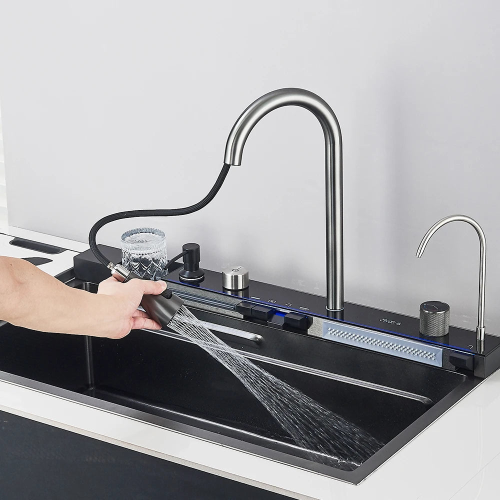 MYQualife Pia Smart Kitchen Sink Set With Digital Display Purifier