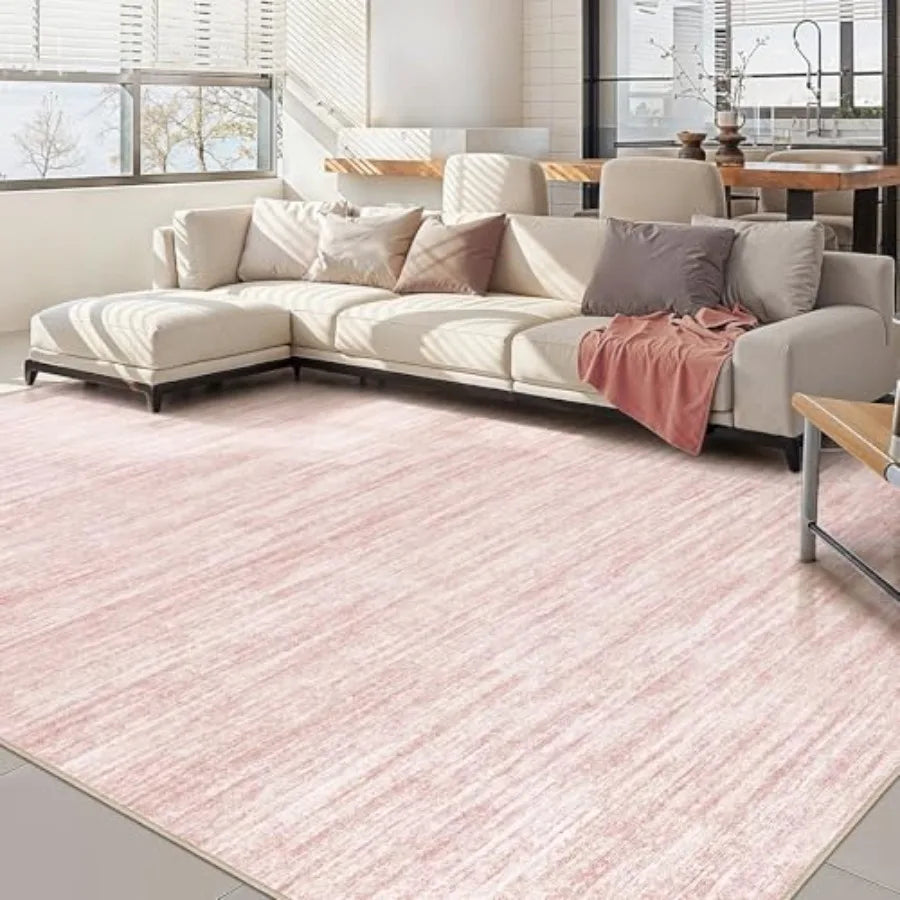 Boho Kilim Style Area Rug Polyester Machine Washable