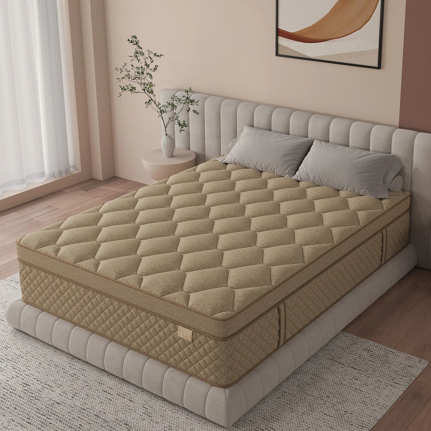 Sweetlove Gel Memory Foam Hybrid Mattress In A Box