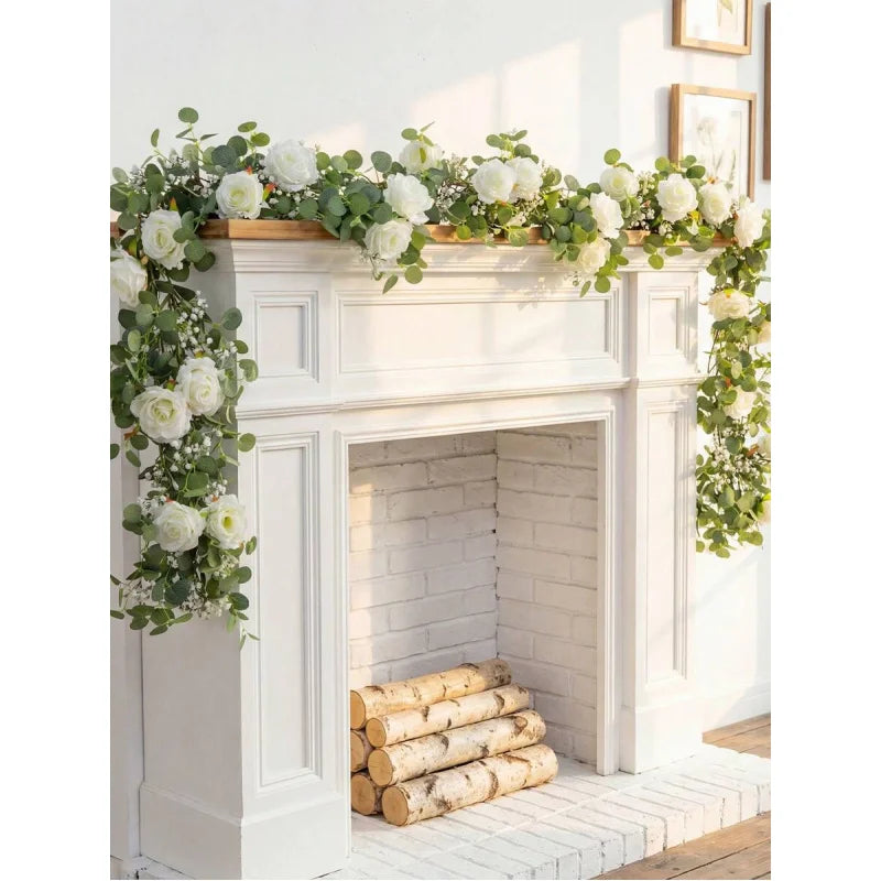 Artificial Flower Vine Garland for Party Decor Valentine Day