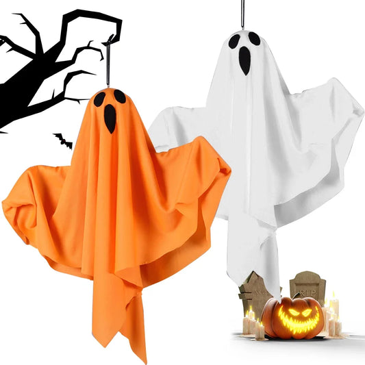 VKTECH Halloween LED Hanging Ghost Light Waterproof IP65 Door Decoration