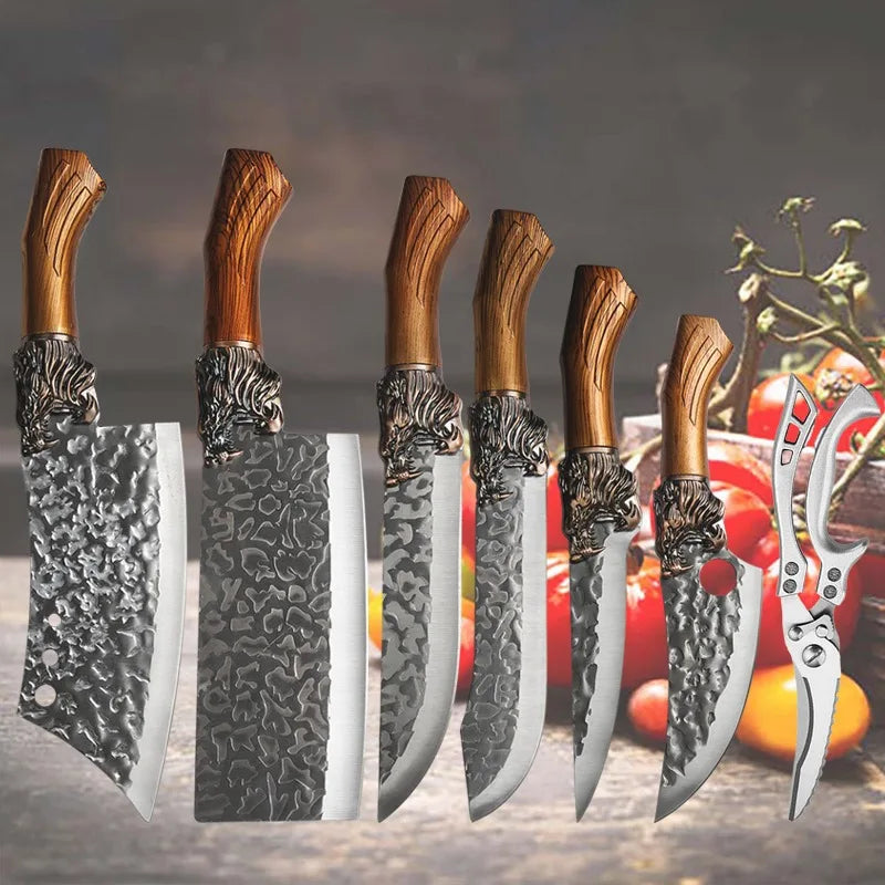 WXCOO Stainless Steel Boning Knife For Kitchen Use