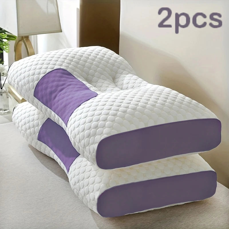 UfistCN Massage Neck Pillow Ergonomic Orthopedic Contour Support
