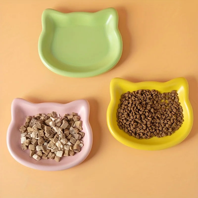 Plastic Cat Food Bowl